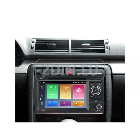 AUDI A4 - МУЛТИМЕДИЯ / Навигация Android CPU:8-Core DVD + DSP + CARPLAY + SIM